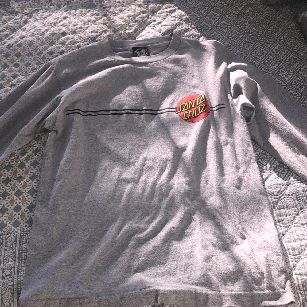 Long sleeve santa cruz shirt
